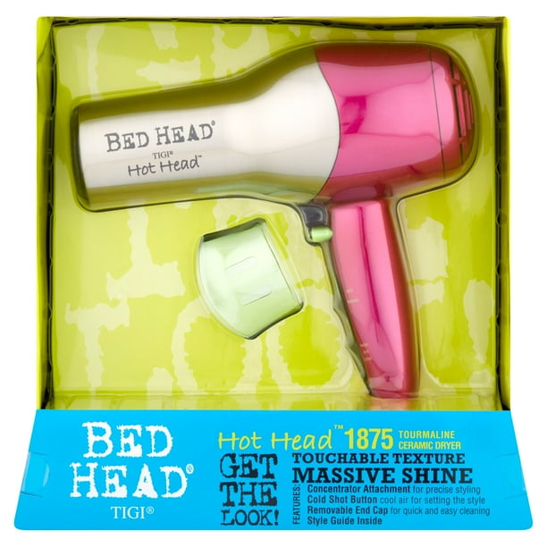Bed Head Hot Head 1875 Tourmaline Ceramic Hair Dryer Walmart Com Walmart Com