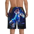 thumbnail image 4 of The Legend of Zelda Mens Swim Trunks Quick Dry Board Shorts with Mesh Lining, Hawaii Beach Shorts Swimwear Bathing Suits, 4 of 7