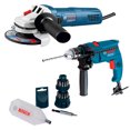 thumbnail image 1 of Esmeril Angular + Taladro Gsb550 Destornillador Disco Bosch BOSCH COMBO-BOSCH-43, 1 of 8