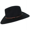 thumbnail image 3 of Sedona Wool Felt Cowboy Hat - M - Black, 3 of 6