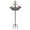 Gray, variant on Fountwell Solar Bird Bath Fountain – Weather-resistant Acrylic with Metal Stand, 1.45 Gal Outdoor Bird Feeder & Waterer