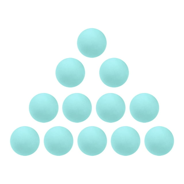 Thinsony 12x Balles Légères en Mousse EVA pour Exercices de Swing de Golf Pratique Entraînement Vert