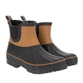 thumbnail image 3 of Bota de lluvia Chooka Chelsea Duck impermeable de goma marrón para mujer, 3 of 3