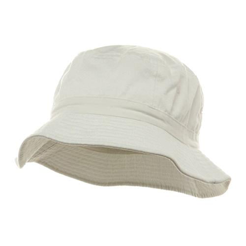Pigment Dyed Bucket Hat-White - Walmart.com - Walmart.com