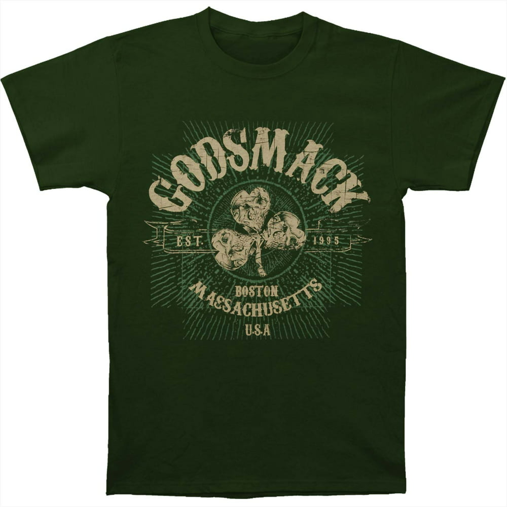 Godsmack Godsmack Men's Celtic Tshirt Green