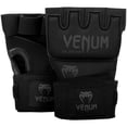 thumbnail image 1 of Guantes de boxeo de gel Venum Kontact, negros, talla única, 1 of 4
