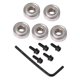 thumbnail image 4 of 2X Juego de Rodamientos de Cabeza de Cortador de de Enrutador de Rodamientos Superiores Kit de Accesorios de Rodamientos de Bolas Interior 4,76 mm Exterior 12,7 mm, 4 of 5