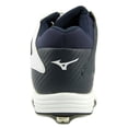 thumbnail image 4 of Mizuno 9-Spike Swift 4 Women's Softball Cleat, Size 11.5, Navy-White (5100), 4 of 5