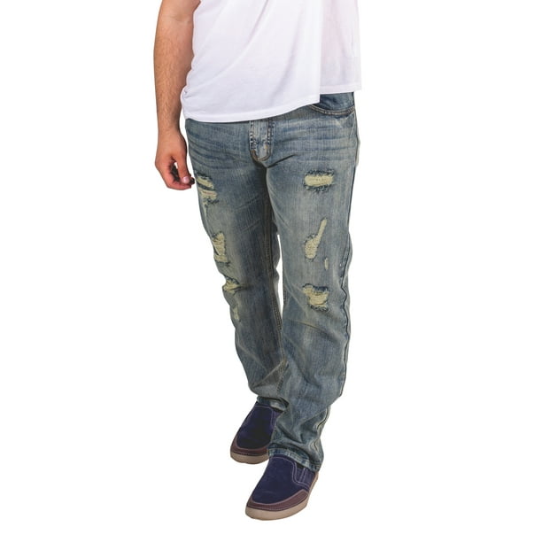 ripped jeans from bottom