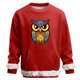 thumbnail image 2 of RKSTN Men's Carnival Party Sweatshirts Oversized Crew Neck Carnival Graphic Print Versatile Fleece Sweatshirt Mens Casual Round Neck Relaxed Fits Comfy Pullover Sweatshirt Top Fall Winter Clothes, 2 of 7