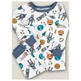 thumbnail image 6 of Little Star Organic Baby & Toddler Boy 4 Pc Long Sleeve & Long Pant Pajamas, Size 9 Months - 5T, 6 of 8