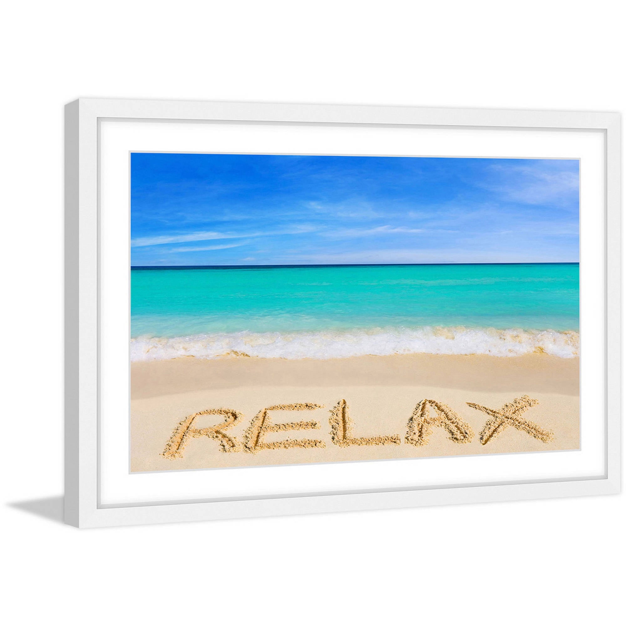 Marmont Hill "Relax" Framed Painting Print