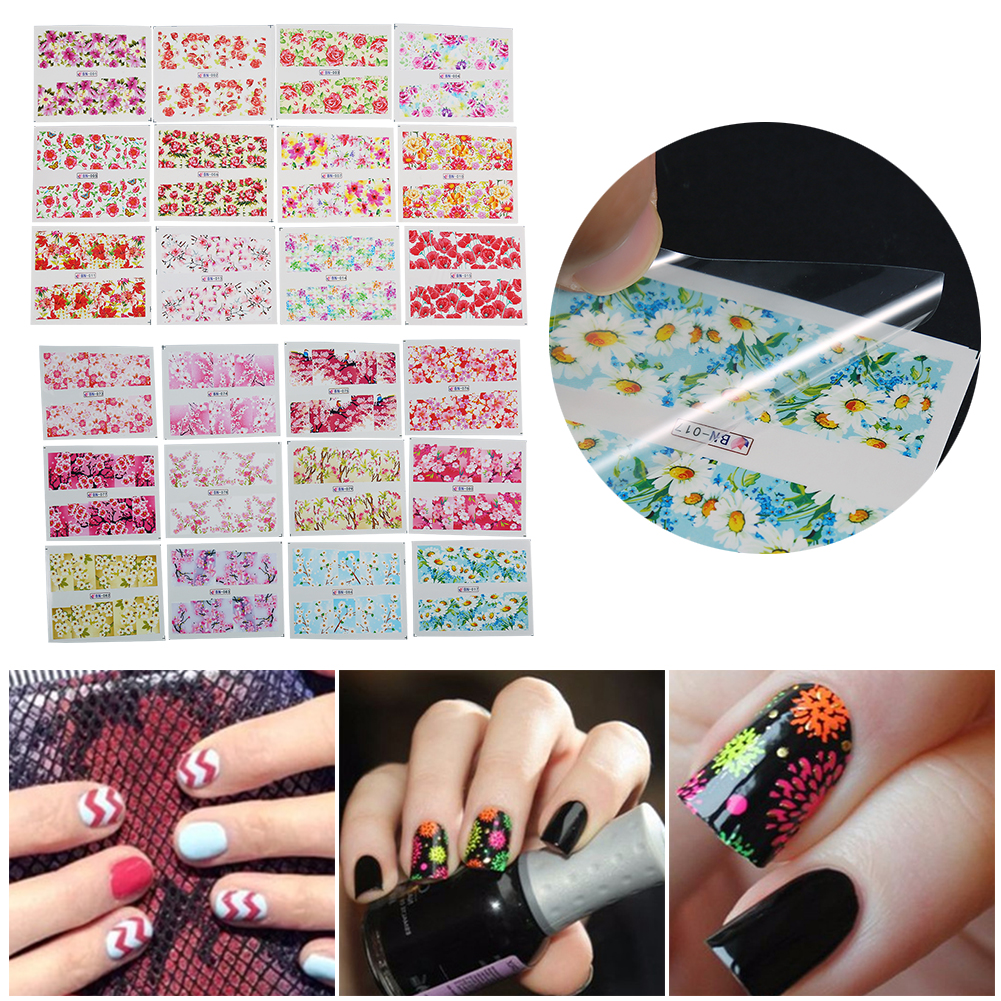 manicure stickers nails