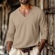 thumbnail image 1 of Ceisia Men Casual Solid Color Loose Fit Gift Button Down Hooded Short Sleeve Cardigan Tops, 1 of 6