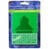 Plaid 3" Back to School Stencil Pack, 48 Piece