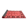 thumbnail image 2 of Ahgly Company Indoor Round Oriental Red Industrial Area Rugs, 6' Round, 2 of 4