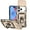 Gold, variant on TYJKeJi Fashion Case Kickstand Drop Resistant Shockproof Case For iPhone 17 Pro Max