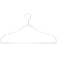 thumbnail image 2 of Concepts 10-Pack Clear Acrylic Hangers with Silver Hooks – Heavy-Duty, Non-Slip, Space-Saving Closet Hangers for Dresses, Shirts, Jackets, and Blouses, 2 of 3