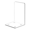 thumbnail image 1 of 4 Pieces Bookends,Clear Acrylic Bookends for Shelves,Heavy Duty Book` S1M4, 1 of 1