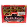 thumbnail image 1 of Set Fórmula Racing Bburago Vehículos Ferrari de Metal con Exhibidor de Plástico 8 Piezas, 1 of 4
