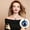 B, variant on Galaxy Pendant Necklaces Nebula Double Sided Outer Space Glass Planet Necklace for Women Men Earth Globe Universe Jewelry Christmas Gifts