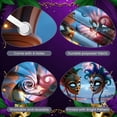 thumbnail image 4 of Colorful Design Mardi Gras Banner Masquerade Theme Carnival Display Feather Decoration Firework Pattern Festival Background for Carnival Party Mardi Gras Celebration Masquerade Ball, 4 of 9