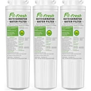Fil-fresh Maytag UKF8001, EDR4RXD1, EveryDrop Filter 4, Whirlpool 4396395 Compatible Refrigerator Water Filter, 3 Pack
