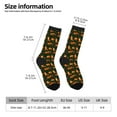 thumbnail image 2 of Fuzoiu Cute Little Foxes Print Athletic Crew Socks for Men & Women,Casual Crew Socks,Above Ankle Crew Socks for Business, Casual, 2 of 6