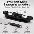 thumbnail image 6 of Professional Sharpening System for Kitchen Knives, Scissors, Fruit & Steel Knives with Premium Polish Blades venture portable knife sharpener, 6 of 6