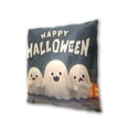 thumbnail image 3 of Cute Specter with Pumpkin Lamp Halloween Throw Pillow Covers Pillowcases 20 x 20 Inch Home Decor 2 Packs for Bedroom Sofa, 3 of 6