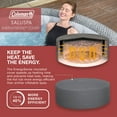 thumbnail image 5 of Bestway Coleman Sicily AirJet Inflatable Round Hot Tub with 6 SaluSpa Seat, 5 of 12