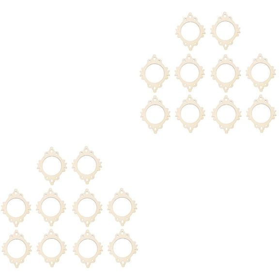 2 Count Crafts Mini Picture Frames for Crafting Embellishments