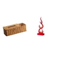 thumbnail image 1 of Caja De Servilletas Con Forma De Llama Abstracta, Ideal Para Guardar Control Remoto, Papel Higiénico, Decoración De Escritorio, Regalo Para Amigos, Escultura De Fuego Moderna, Para Patio,, 1 of 8