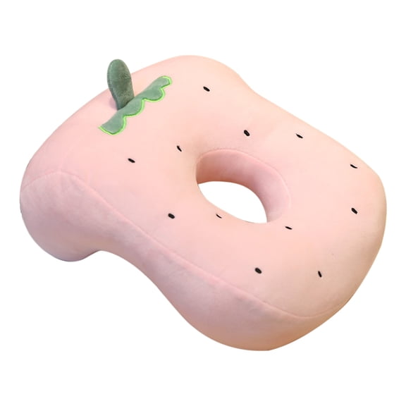 Lilixerw Soft Nap Donut Pillow,Ergonomic Memory Cotton Wedge Pillow for Sleeping,Slow Rebound Desk Nap Pillow,for Slender Ladies & Teenagers
