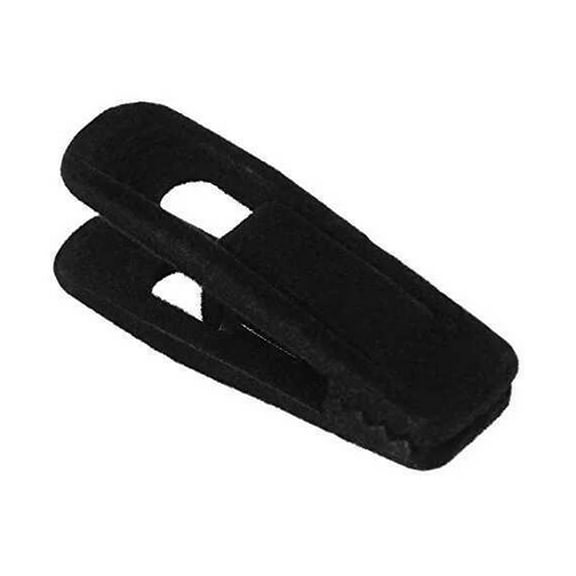 SWETRACE Garment Clips A-Shape Plastic Clothespin Black 15pcs