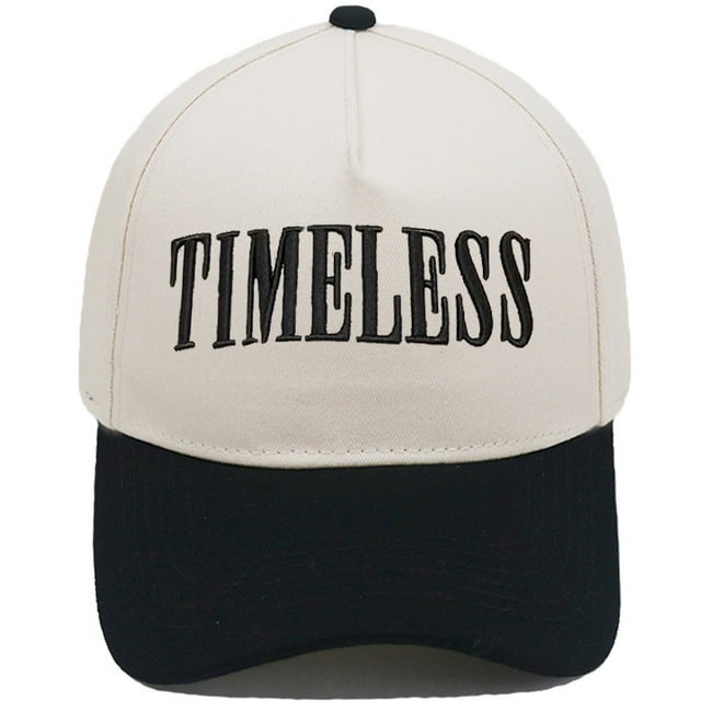 Gorra de béisbol TIMELESS de algodón bordado para adulto