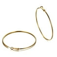 thumbnail image 2 of Womens Oversized Multi Earrings Big Round Large Hoop Earring Jewelry, 2 of 5