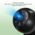thumbnail image 4 of Smart Door Knob, Fingerprint, Password, Card, Key, App Remote Unlock, Biometric Technology, 5 Unlocking Methods, App Control,100 Fingerprints, 100 Passwords, Bedroom Garage, 4 of 7