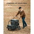 thumbnail image 6 of BLUETTI Folding Trolley, 330lbs Load Capacity Foldable Hand Truck with 360° Universal Front Wheel and Foot Brake System for AC200MAX/AC300/AC500, 6 of 7