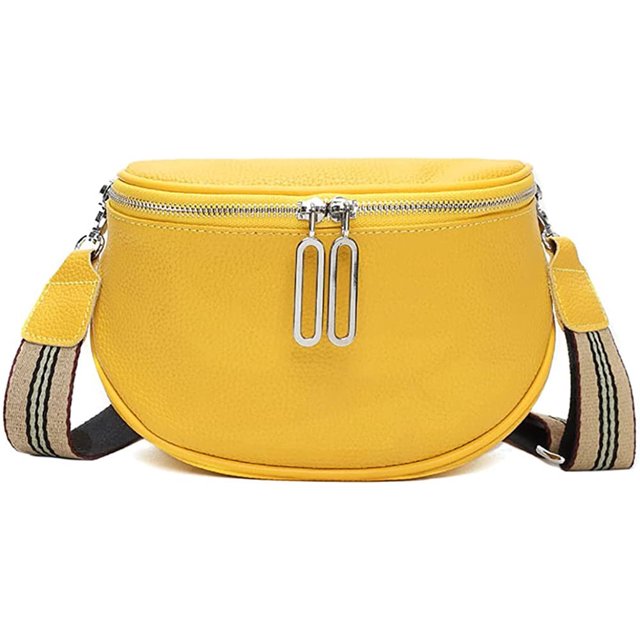 LHSHID Women Fashion Crossbody Bags Skin-Friendly Saddle Bag Breathable Leisure Chest Bag