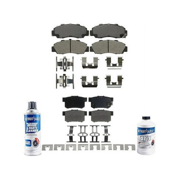 Brake Pad Set - Compatible with 1992 - 1994 Acura Vigor 1993