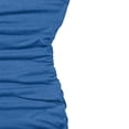 thumbnail image 6 of ZEHJUHAN Women's Solid Color Sleeveless Bodycon Dress - Round Neck Slim Fit Cross Hem Mini Dress for Summer Blue，S, 6 of 8