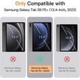 thumbnail image 2 of Étui pour Samsung Galaxy Tab S9 FE+ / S9 FE Plus 12.4 Pouces avec Support pour S Pen, Support de Tablette en TPU Souple Tri-Fold, Supporte la Charge S Pen, Réveil/sommeil Automatique (Noir), 2 of 4