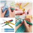 thumbnail image 2 of BUYISI Reliable Crochet Hook Knitting Needle Set With Assorted Colors And Sizes K, 2 of 5