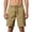Z63 Brown, variant on Men's Shorts Casual Drawstring Outdoor Cargo Shorts Knee Length Lightweight Relaxed Fit Work Office Daily Wear Summer Clothes with Multi Pockets Coffee,M