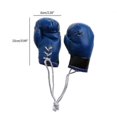 thumbnail image 4 of Colgante de guantes de boxeo en negro, azul, rosa y blanco, mini guantes de boxeo, azul, 4 of 5
