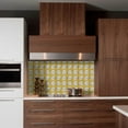thumbnail image 6 of Mi Alma Yellow Triangular Peel & Stick Tiles - Vinyl Backsplash 8x8, 6 of 16