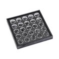 thumbnail image 1 of Mistaha Nail Art Storage Box Organizer Case for Nail Accessories Jewelry Gems - 25 Compartments Alloy Storage Container Kit, 1 of 6