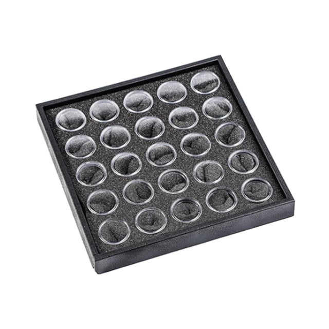 Mistaha Nail Art Storage Box Organizer Case for Nail Accessories Jewelry Gems - 25 Compartments Alloy Storage Container Kit