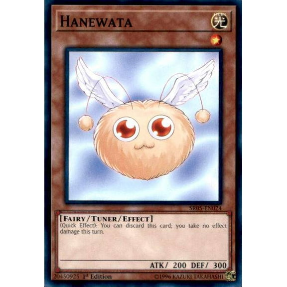 YuGiOh Wave of Light Structure Deck Common Hanewata SR05-EN024